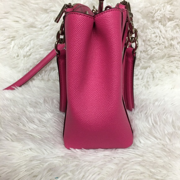 SOLD! Coach Bag Bright Pink - Picture 6 of 12